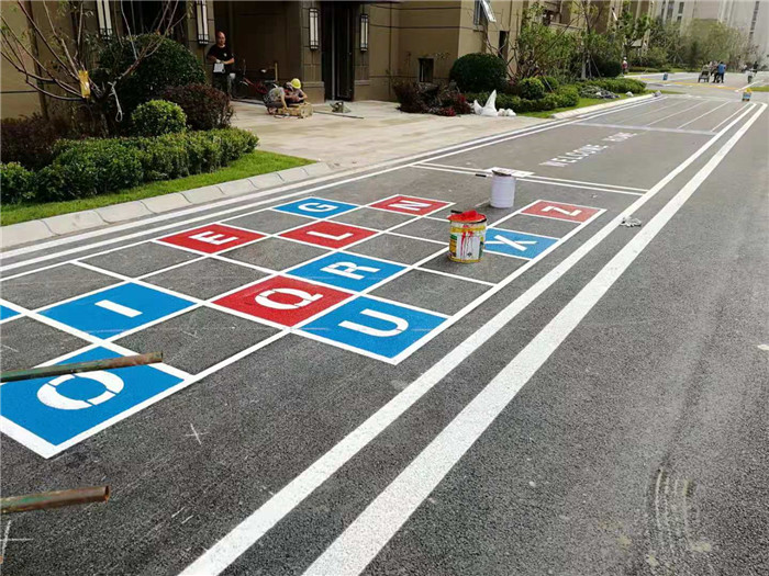道路標線施工